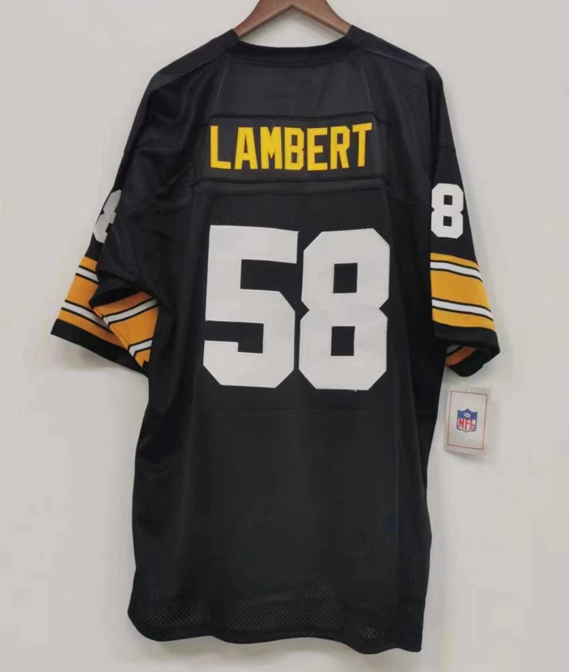 Jack Lambert Pittsburgh Steelers Jersey black Mitchell & product image 1
