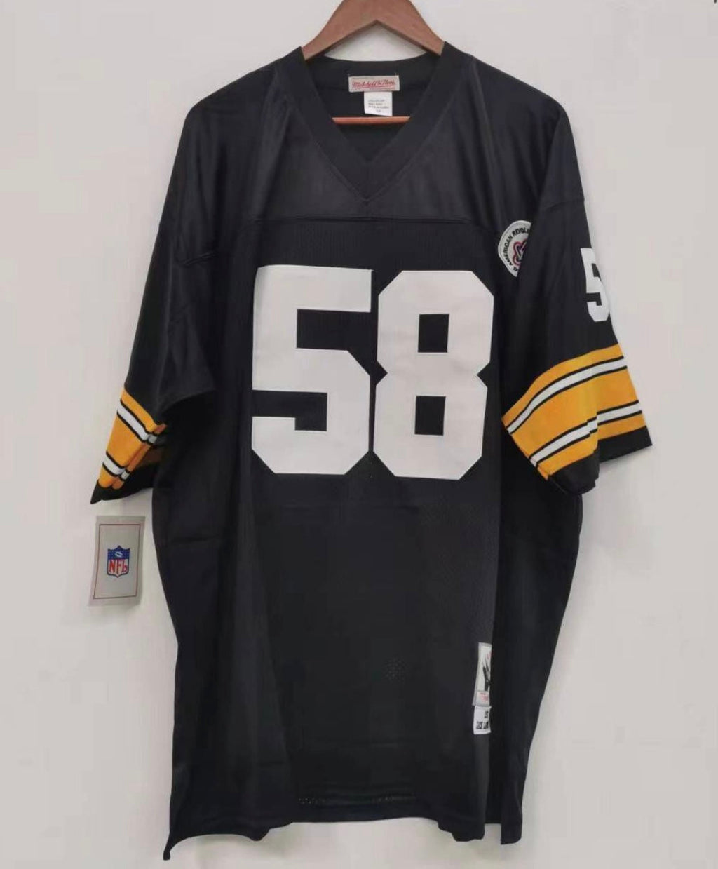 Jack Lambert Pittsburgh Steelers Jersey black Mitchell & product image 2