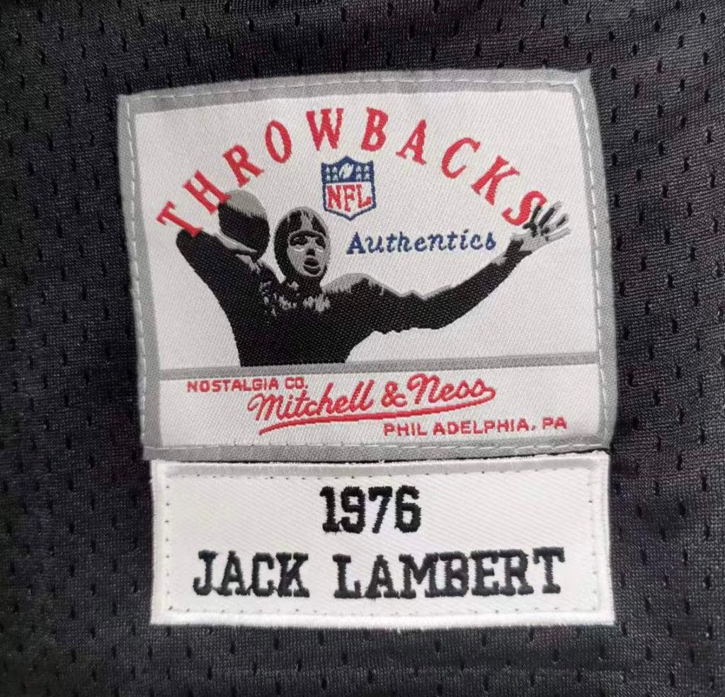 Jack Lambert Pittsburgh Steelers Jersey black Mitchell & product image 3