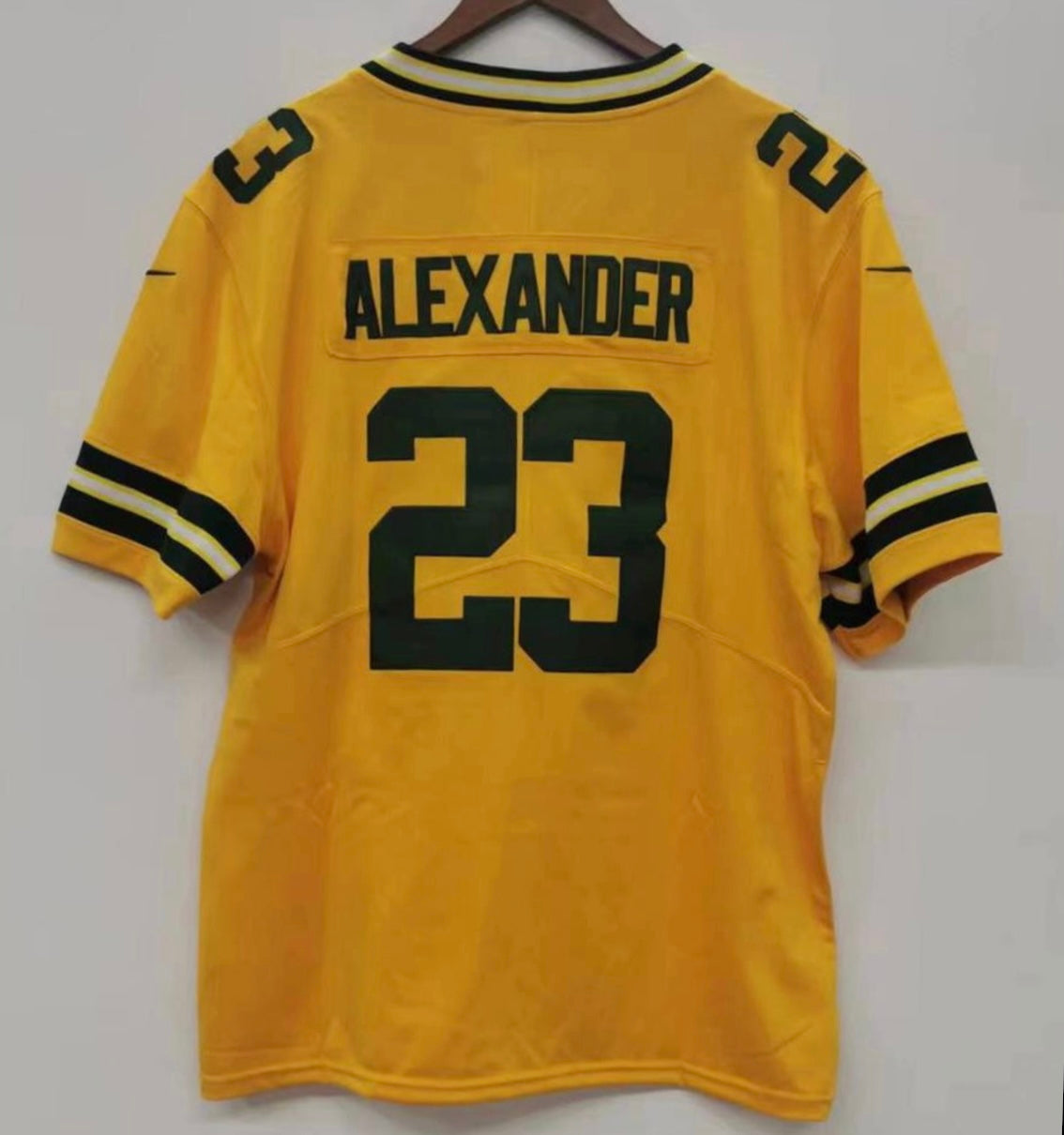 Jaire Alexander Green Bay Packers Jersey Nike retro Yellow product image 1