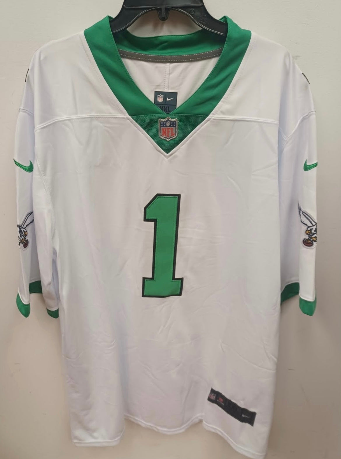 Jalen Hurts Philadelphia Eagles retro NFL Nike Jersey product image 2