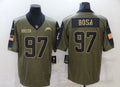 Joey Bosa Los Angeles Chargers Nike military salute to product image 1