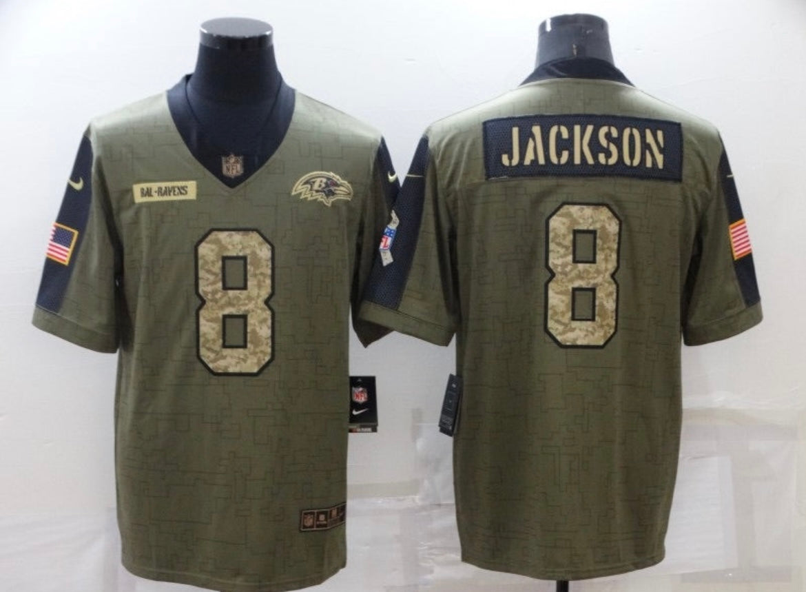 Lamar Jackson Baltimore Ravens Nike military salute to product image 1