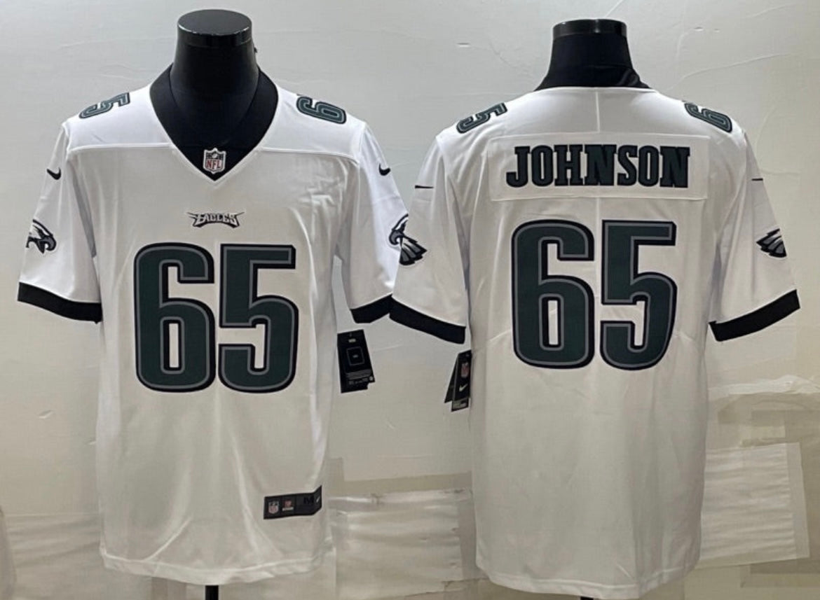 Lane Johnson Philadelphia Eagles Nike NFL Jersey White product image 1