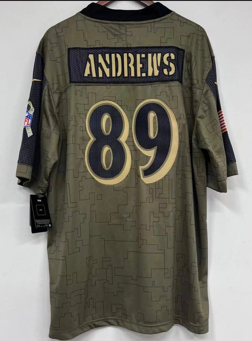 Mark Andrews Baltimore Ravens Nike military salute to product image 1