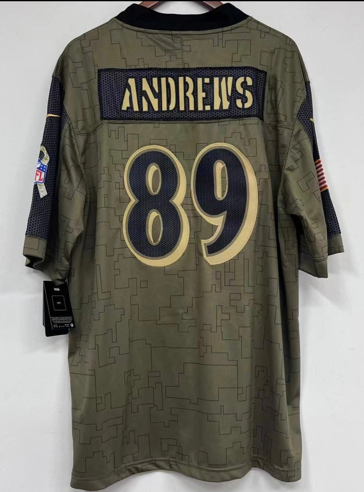 Mark Andrews Baltimore Ravens Nike military salute to product image 1