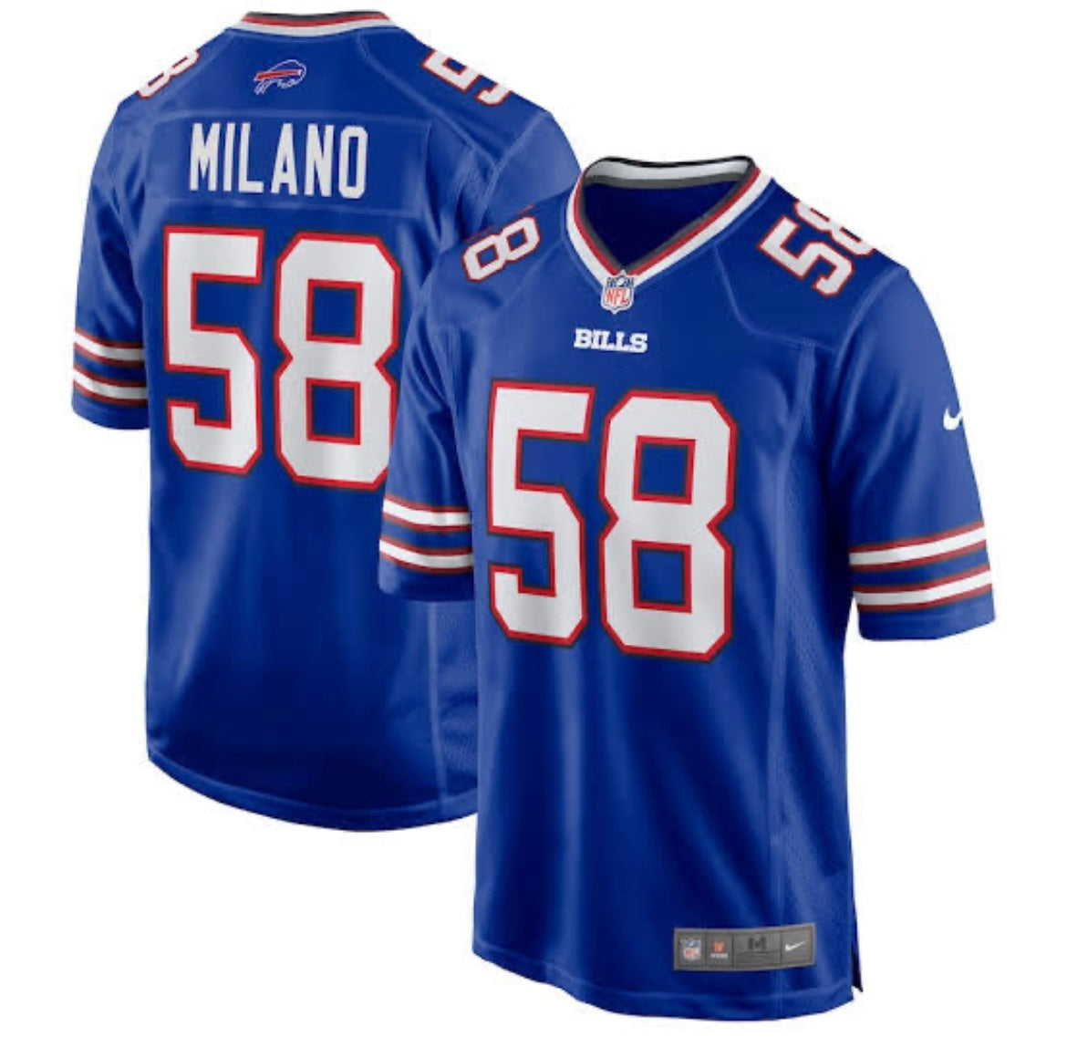 Matt Milano Buffalo Bills official NFL Nike Jersey product image 1