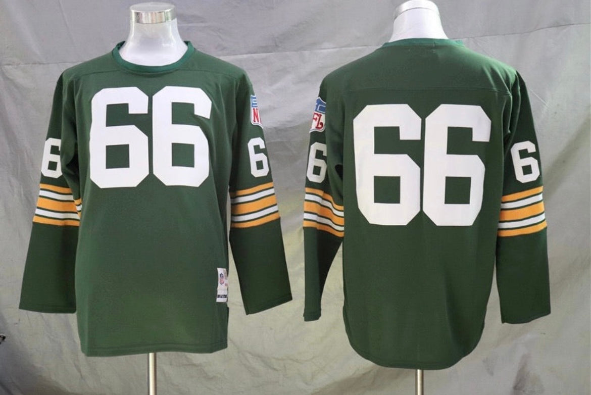 Ray Nitschke Green Bay Packers Jersey Mitchell & Ness 3/4 product image 1
