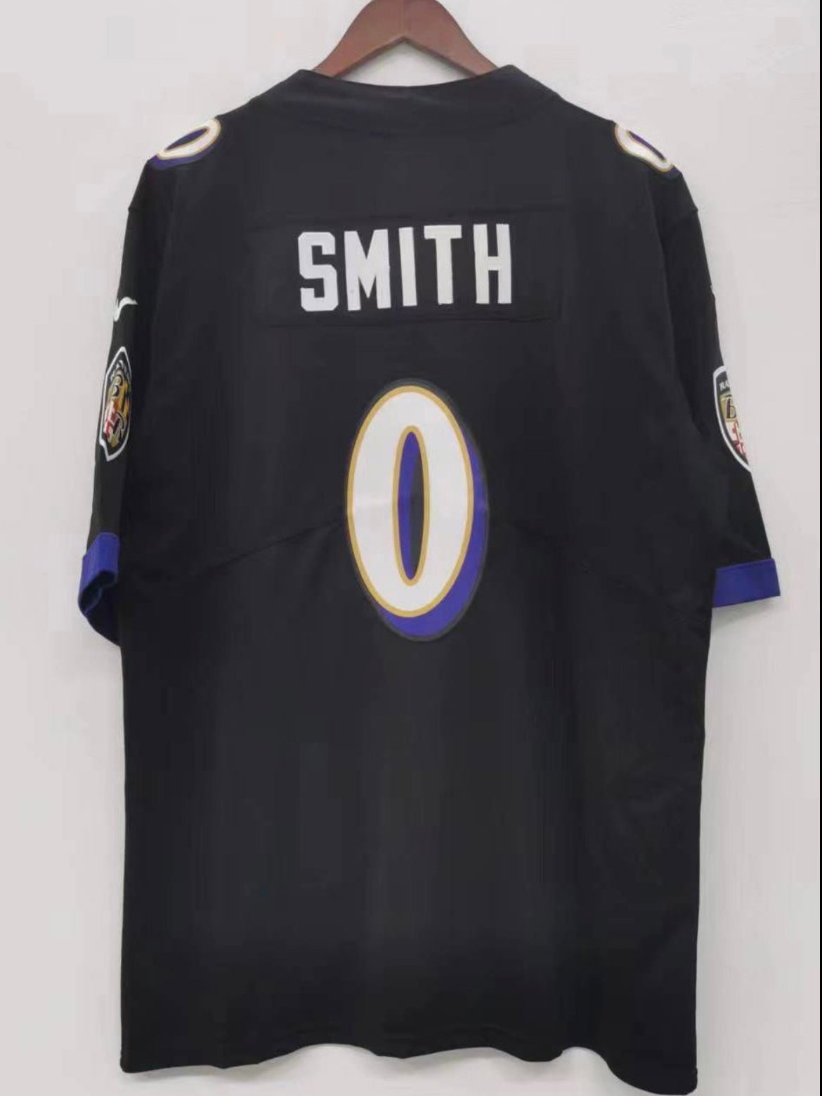 Roquan Smith Baltimore Ravens official NFL Nike Jersey black product image 1