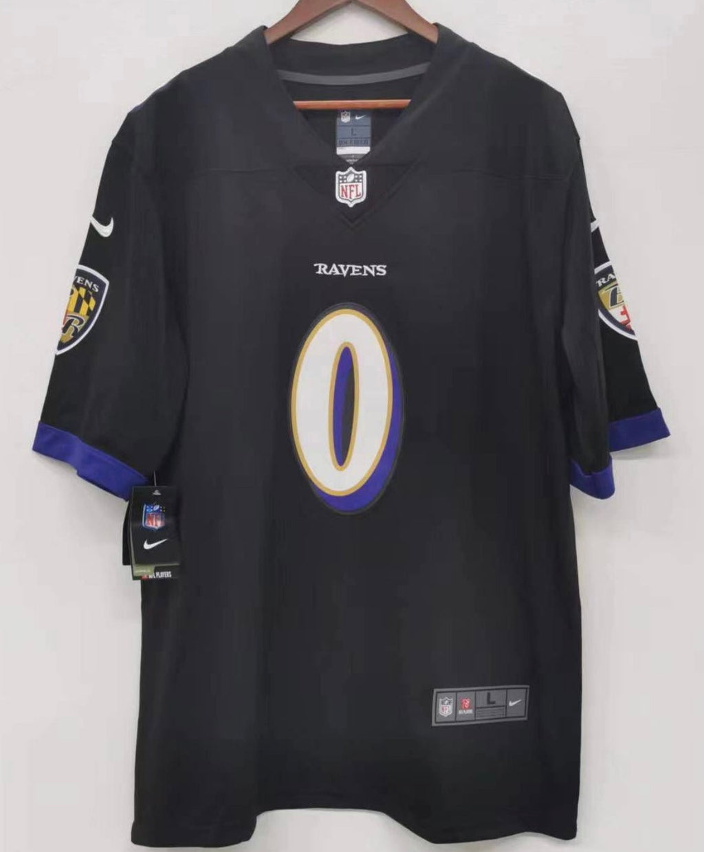 Roquan Smith Baltimore Ravens official NFL Nike Jersey black product image 2