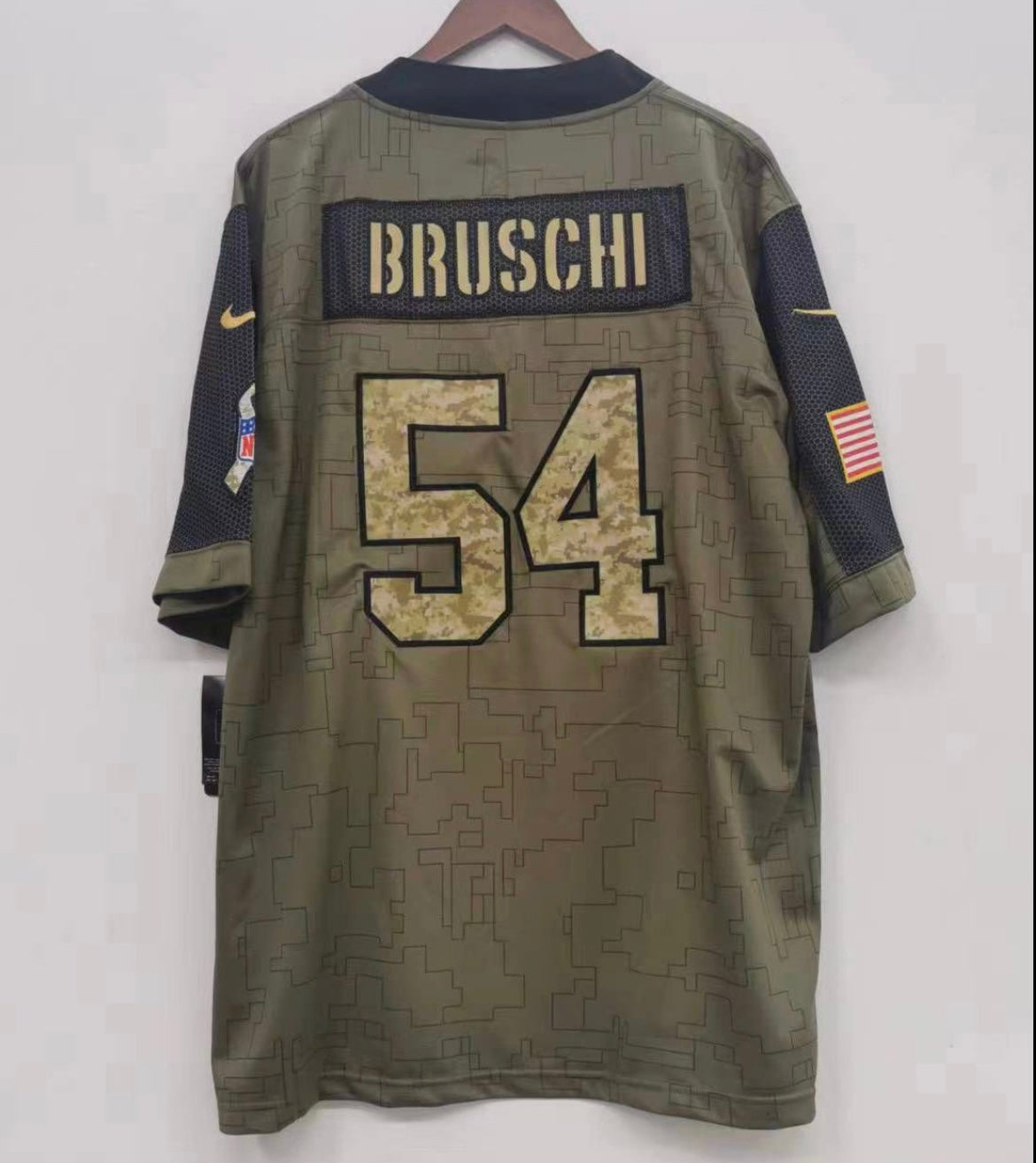 Tedy Bruschi New England Patriots military salute to product image 1