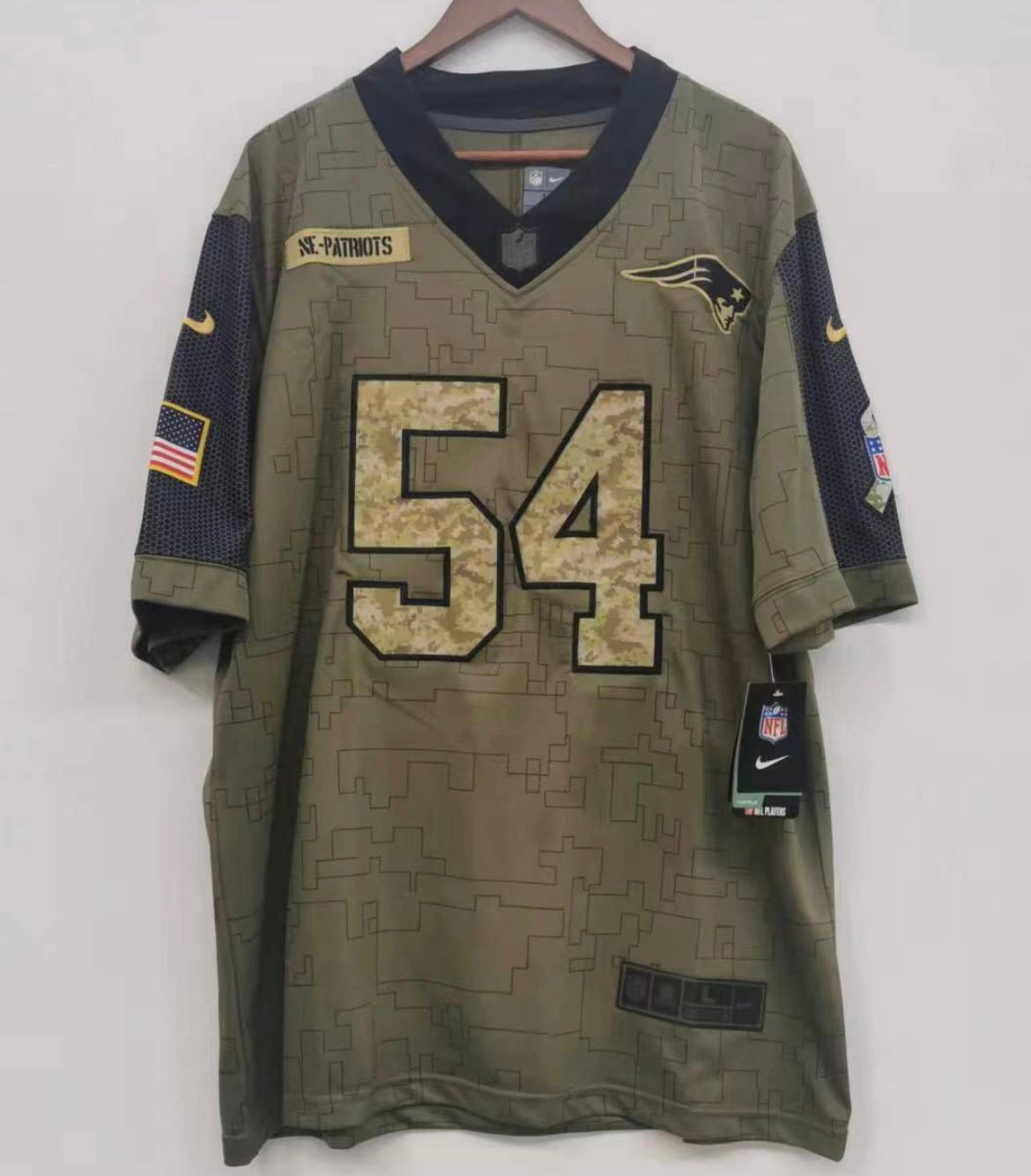 Tedy Bruschi New England Patriots military salute to product image 2