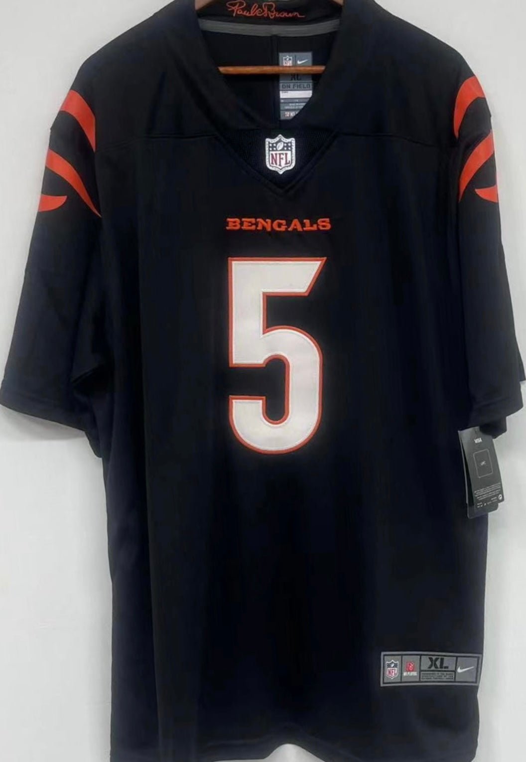 Tee Higgins Cincinnati Bengals NFL Nike Jersey black product image 2