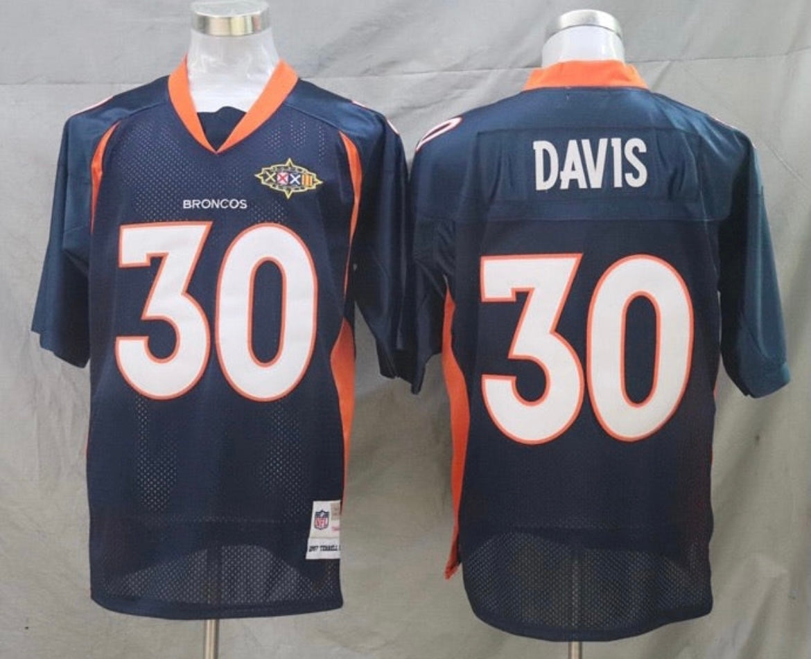 Terrell Davis Mitchell & Ness Denver Broncos Jersey Blue product image 1
