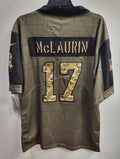 Terry McLaurin Washington Commanders Redskins salute to product image 1