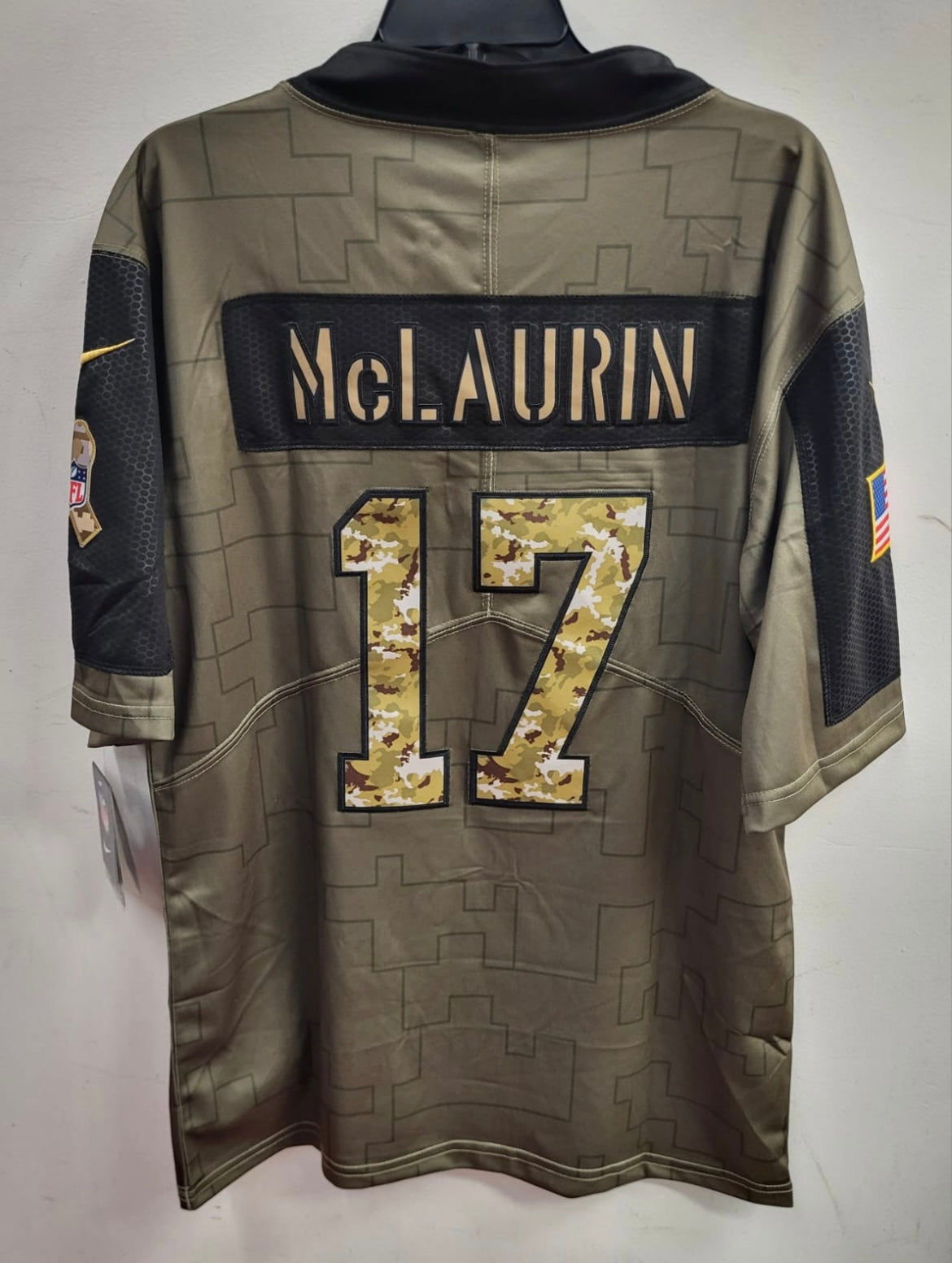 Terry McLaurin Washington Commanders Redskins salute to product image 1