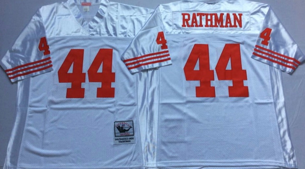 Tom Rathman San Francisco 49ers Official NFL Mitchell & product image 1