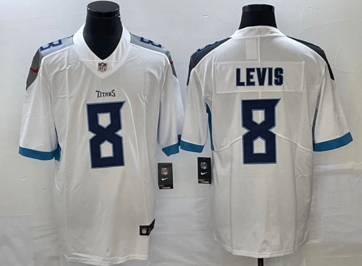 Will Levis Tennessee Titans NFL Nike Jersey white product image 1