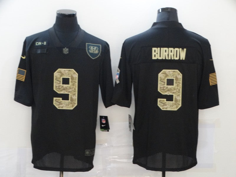 Joe Burrow Cincinnati Bengals military salute to service product image 1