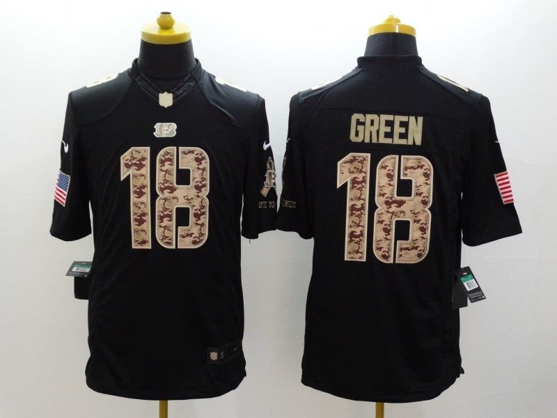 AJ Green Cincinnati Bengals military salute to service product image 1