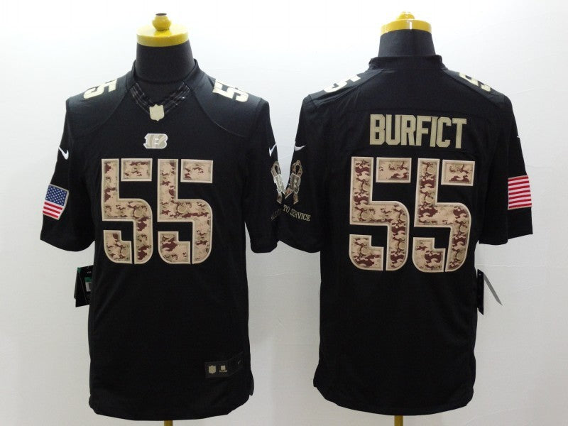 Vontaze Burfict Cincinnati Bengals military salute to product image 1