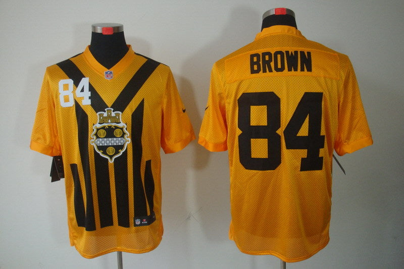 Antonio Brown Pittsburgh Steelers NFL Nike Jersey yellow product image 1