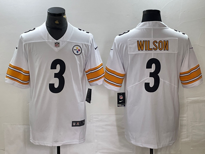 Russell Wilson Pittsburgh Steelers Jersey Nike White product image 1
