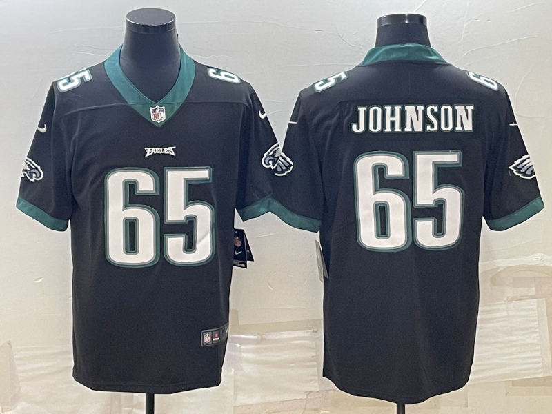 Lane Johnson Philadelphia Eagles Nike NFL Jersey black product image 1