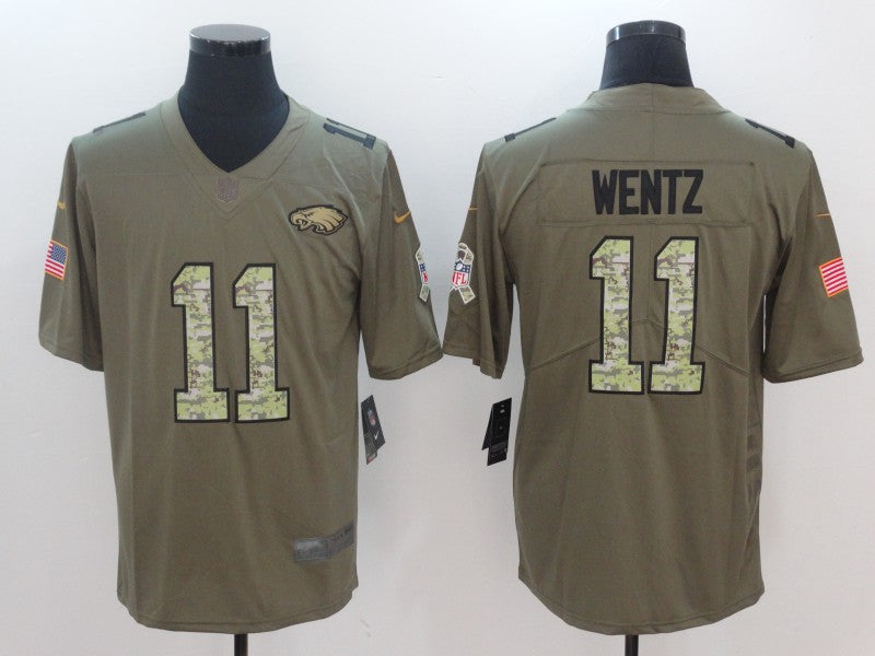 Carson Wentz Philadelphia Eagles Nike NFL Salute to Service product image 1
