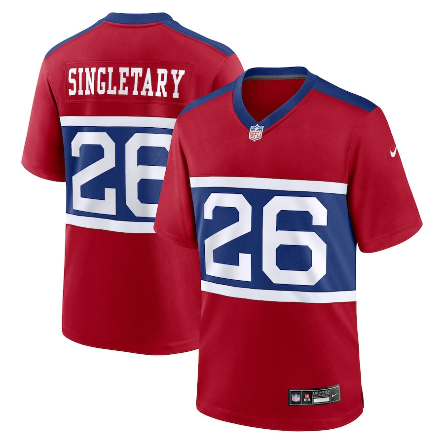 Devin Singletary New York Giants official NFL century red product image 1