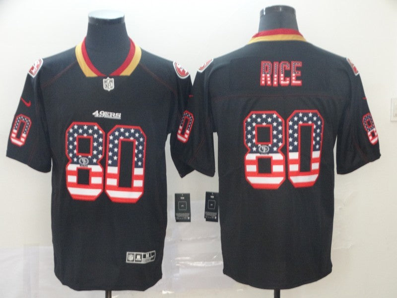 Jerry Rice San Francisco 49ers NFL Stars & Stripes Jersey product image 1