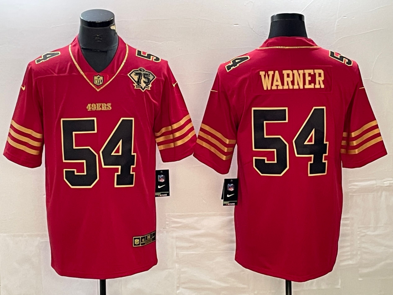 Fred Warner San Francisco 49ers Official NFL Jersey Nike product image 1