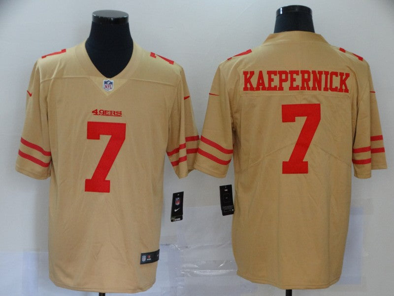 Colin Kaepernick San Francisco 49ers GOLD Nike NFL Jersey product image 1