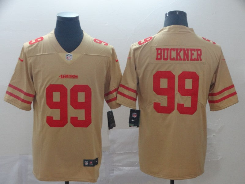 DeForest Buckner San Francisco 49ers Nike NFL Jersey gold product image 1