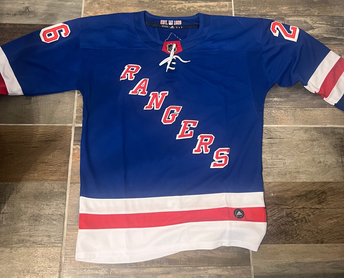 Jimmy Vesey New York Rangers autographed jersey COA Photo product image 3