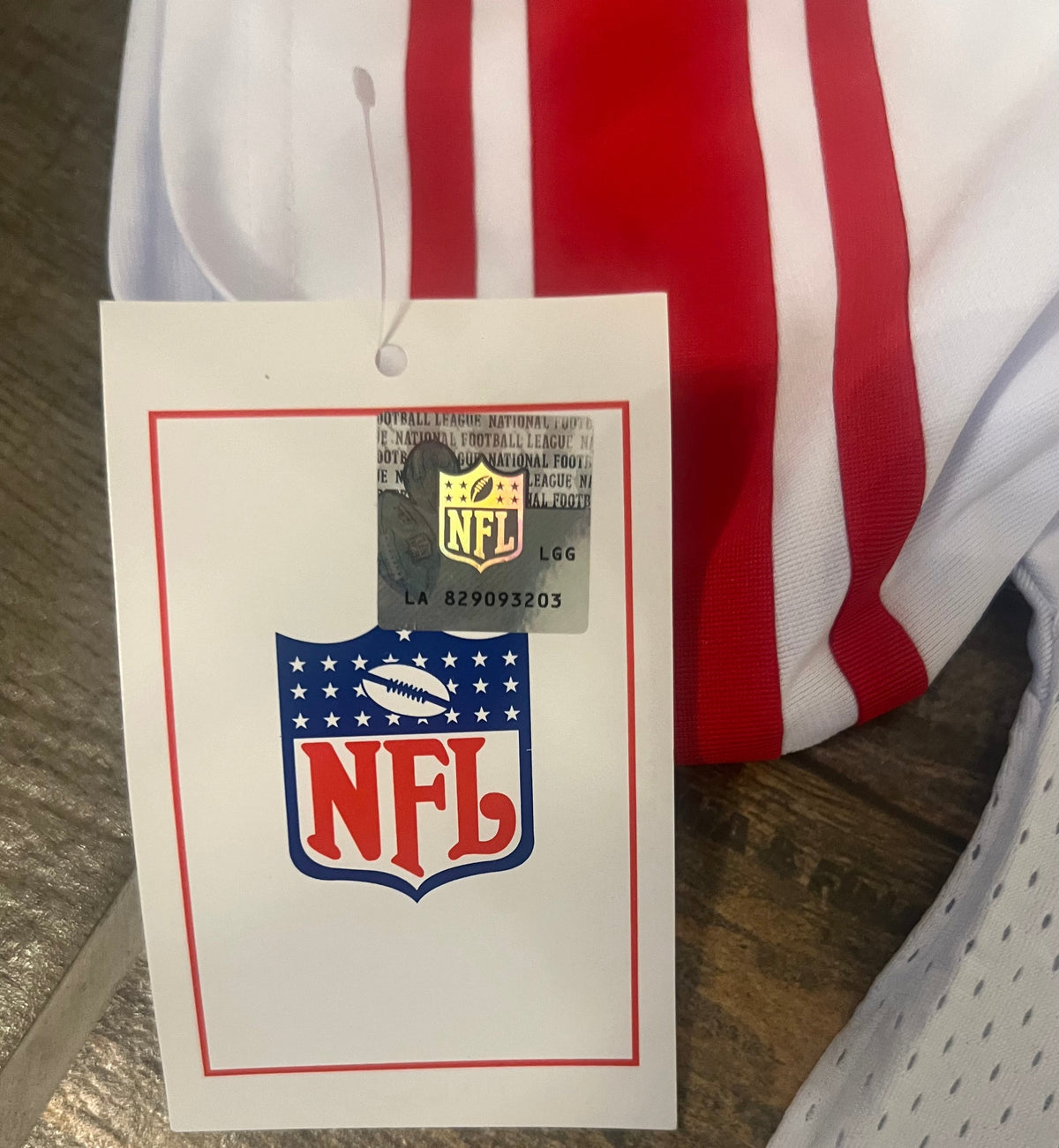 Víctor Cruz New York Giants autographed Mitchell & Ness NFL product image 7