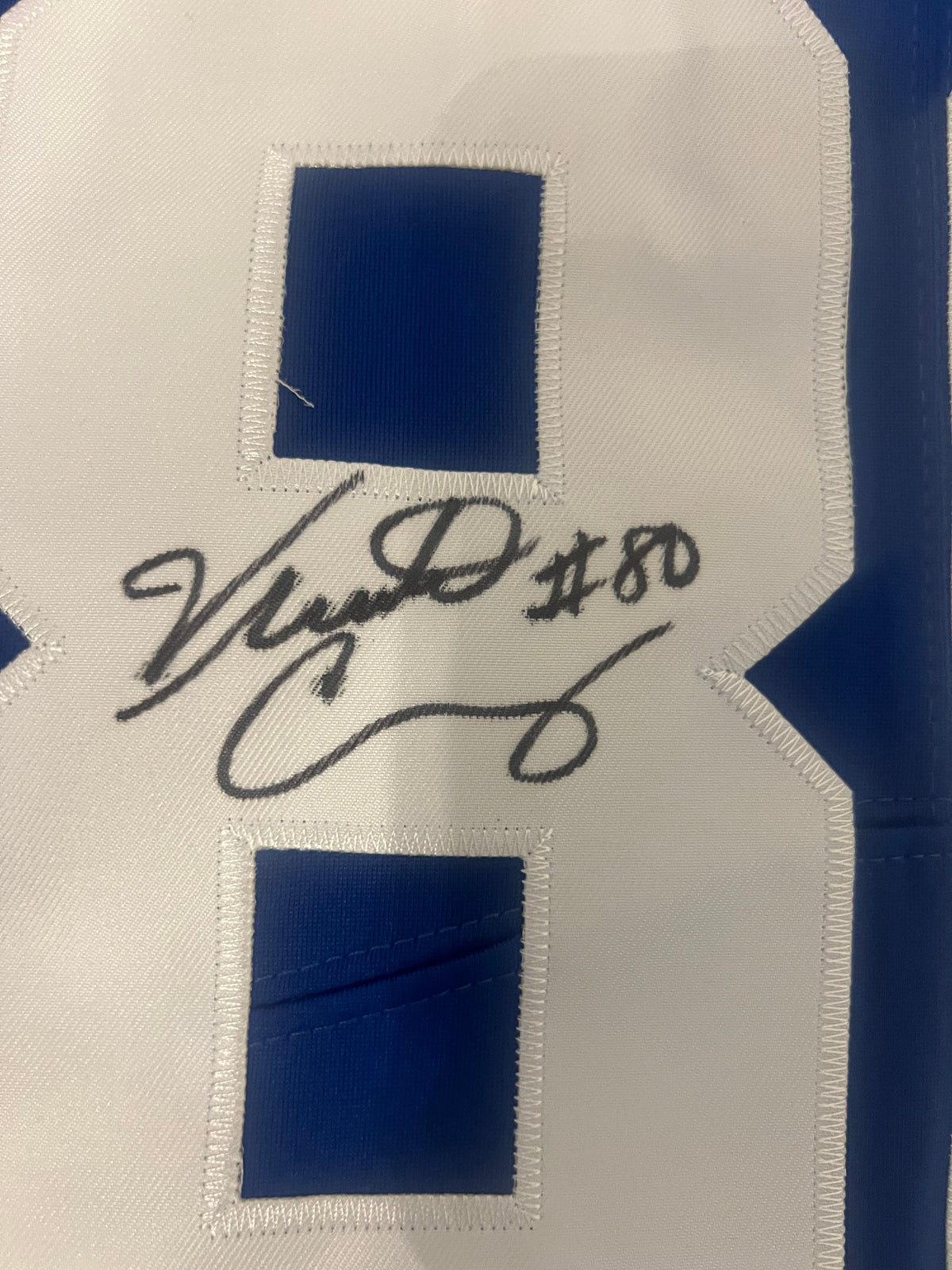 Víctor Cruz New York Giants autographed Nike NFL jersey COA product image 2