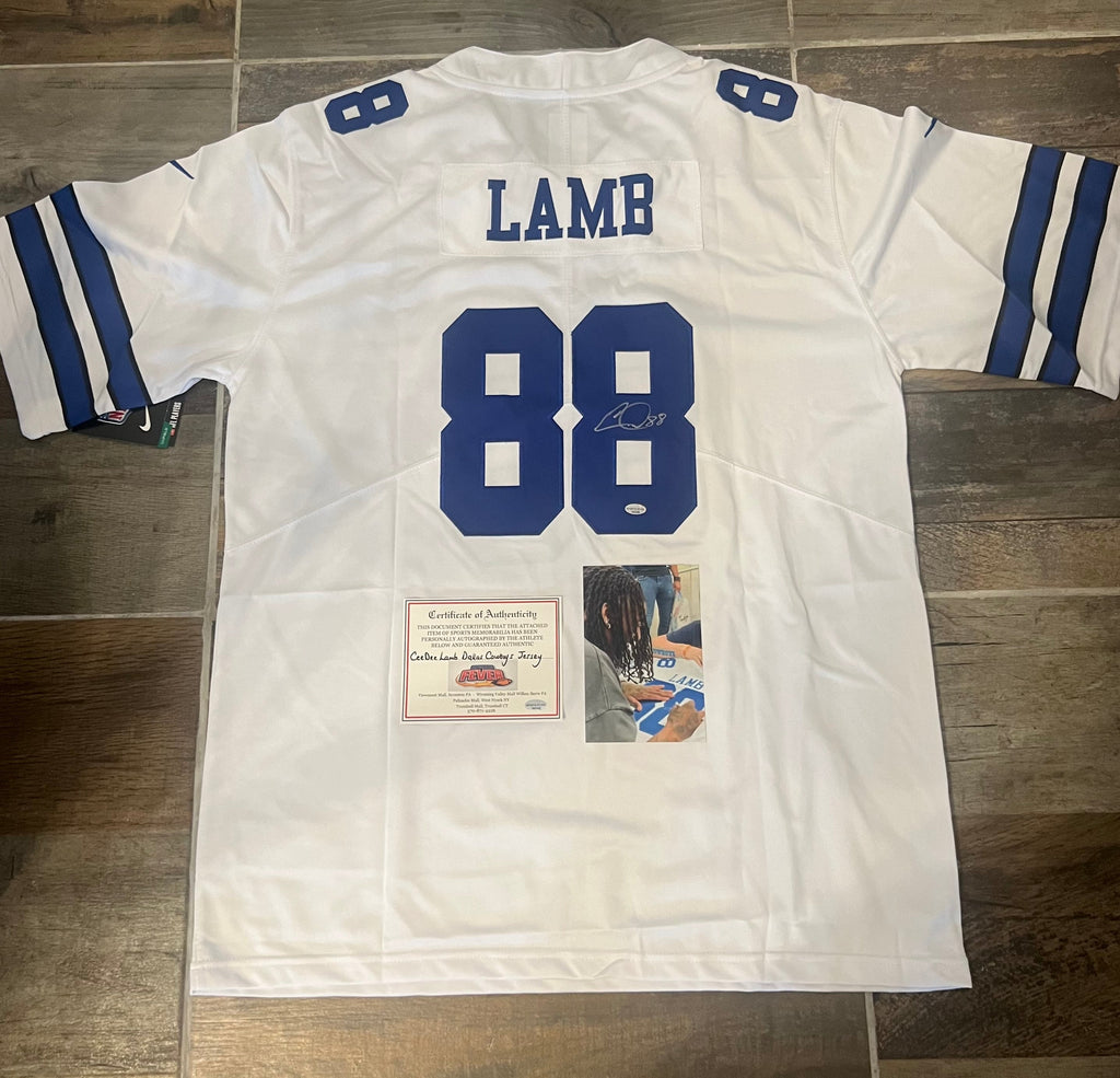 CeeDee Lamb autographed Dallas Cowboys Nike NFL jersey product image 1