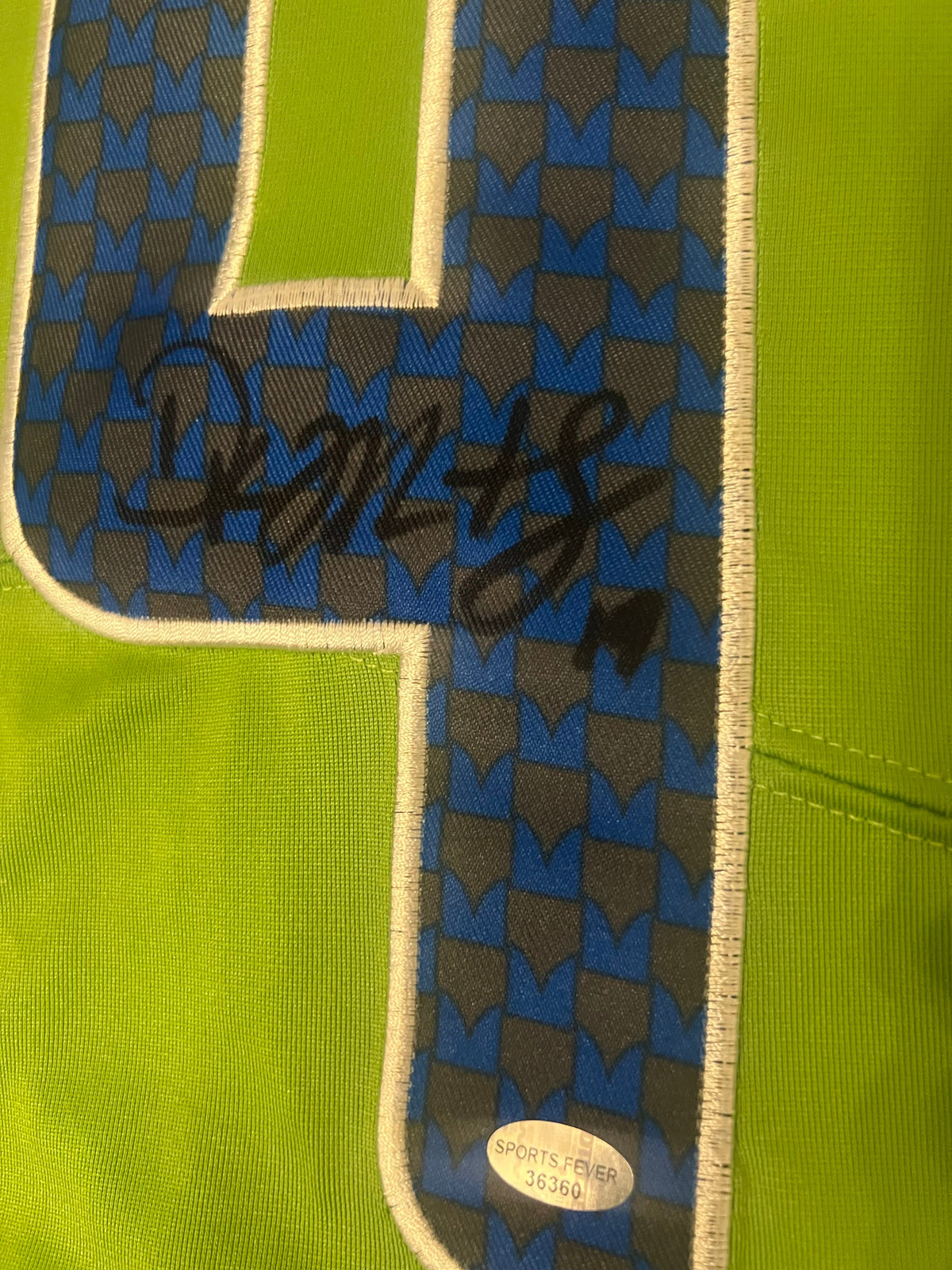 DK Metcalf autographed Seattle Seahawks jersey COA & Photo product image 2