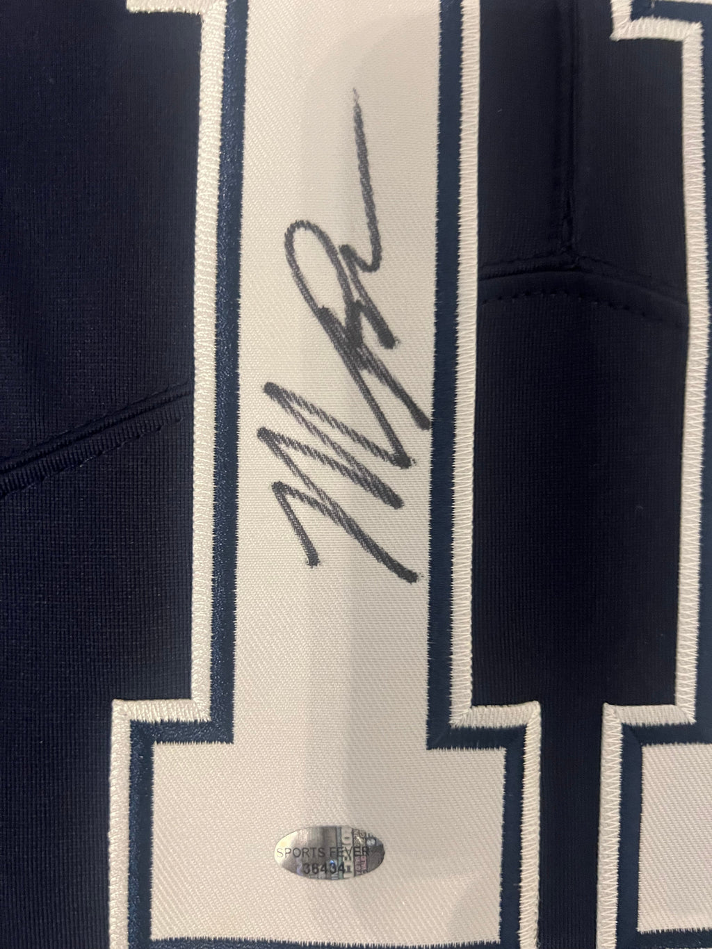 Micah Parsons autographed Dallas Cowboys Nike NFL jersey product image 2