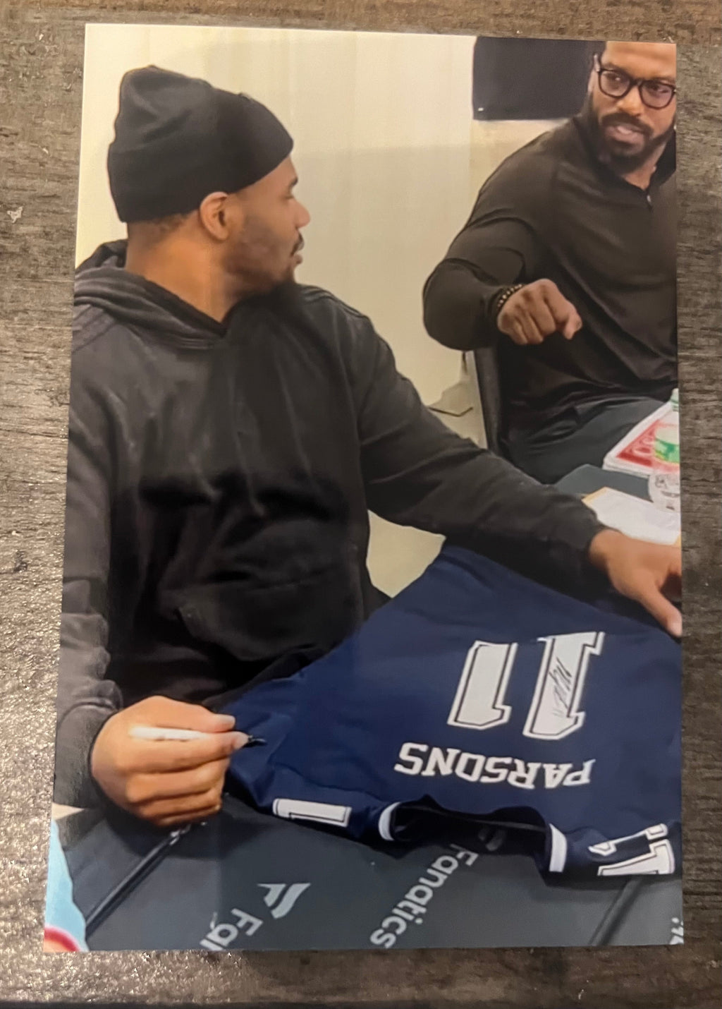 Micah Parsons autographed Dallas Cowboys Nike NFL jersey product image 4