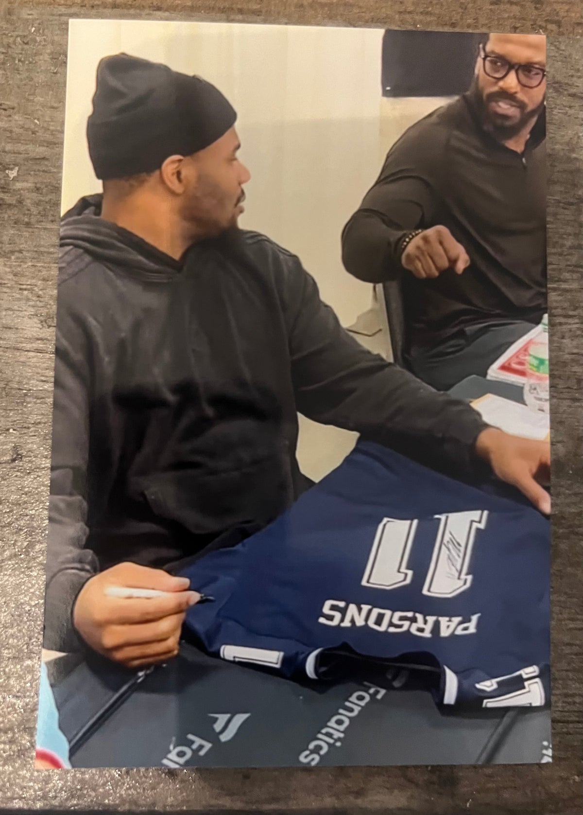 Micah Parsons autographed Dallas Cowboys Nike NFL jersey product image 4