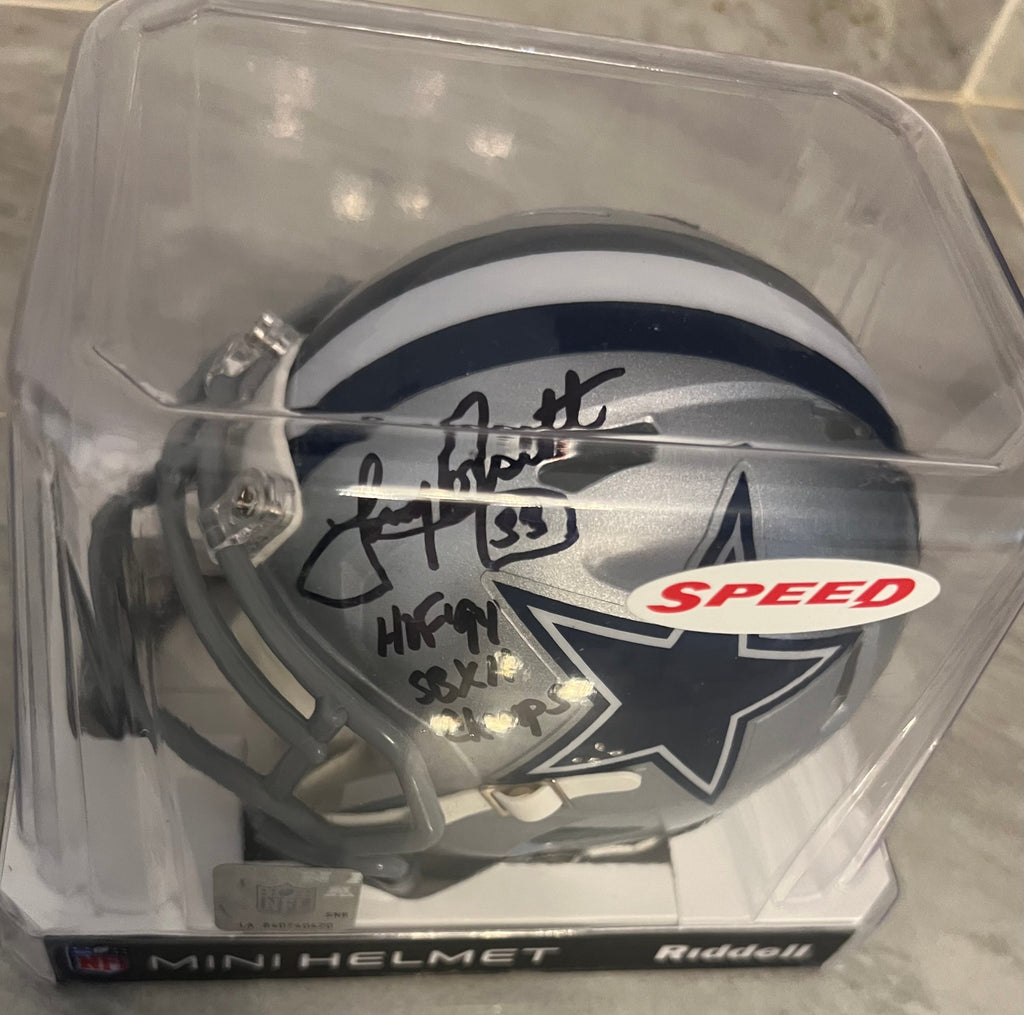 Tony Dorsett Autographed Dallas Cowboys Mini Helmet with COA product image 2