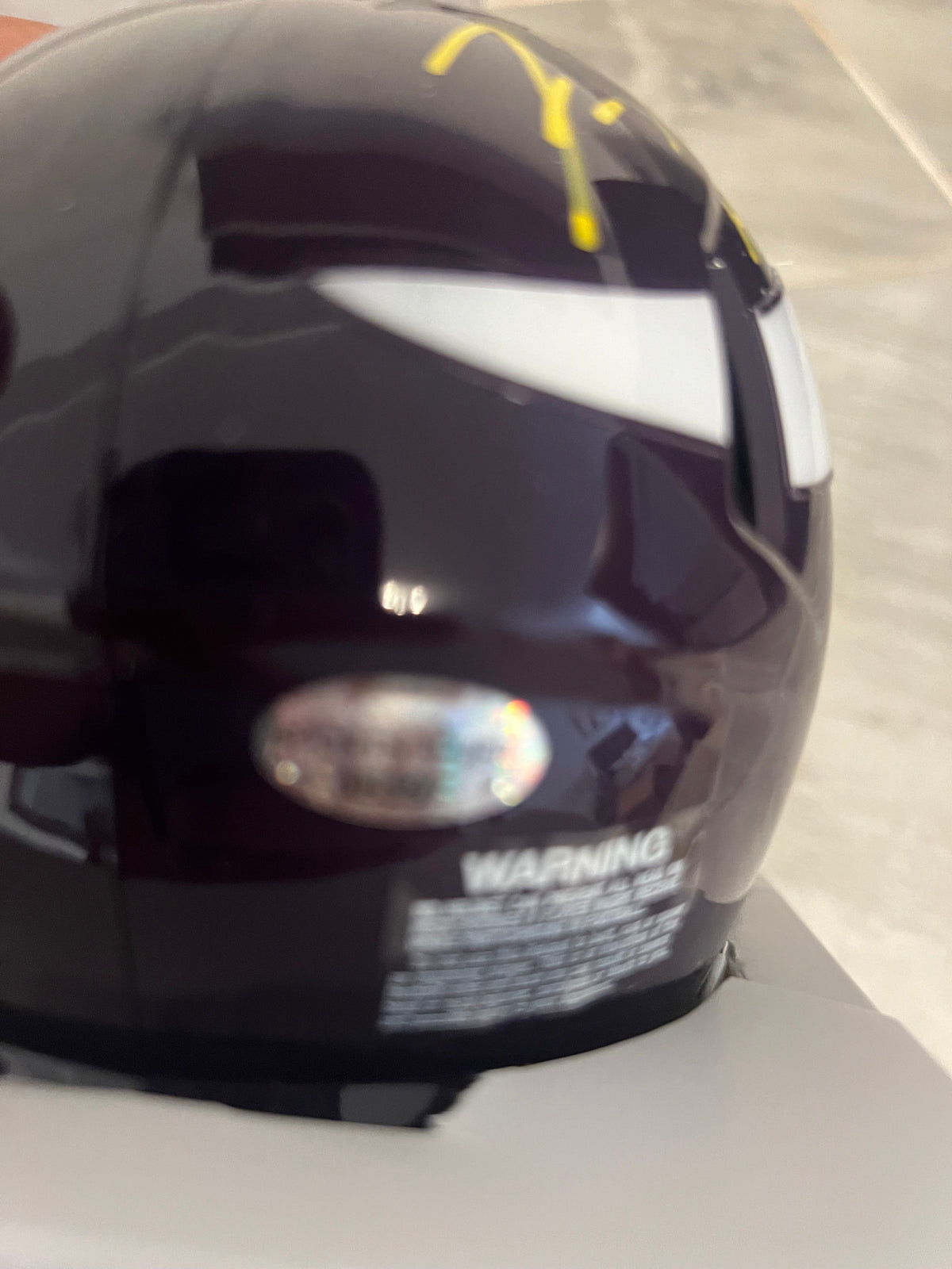 Fran Tarkenton Autographed Minnesota Vikings Mini Helmet product image 3