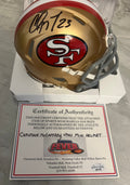 Christian McCaffrey Autographed San Francisco 49ers Mini product image 1