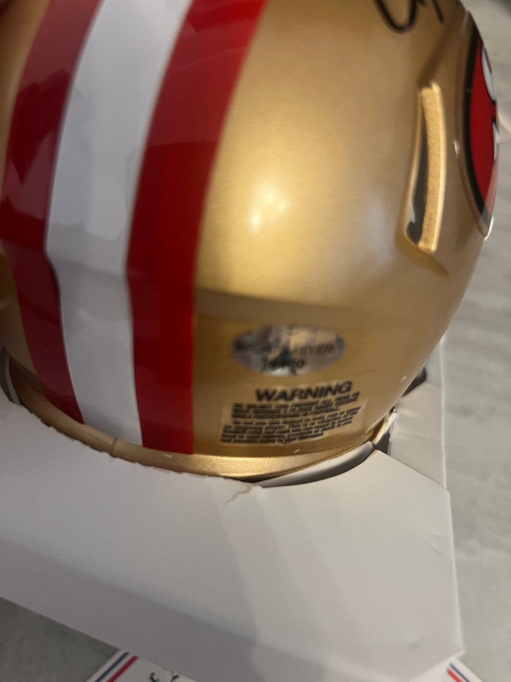 Christian McCaffrey Autographed San Francisco 49ers Mini product image 4