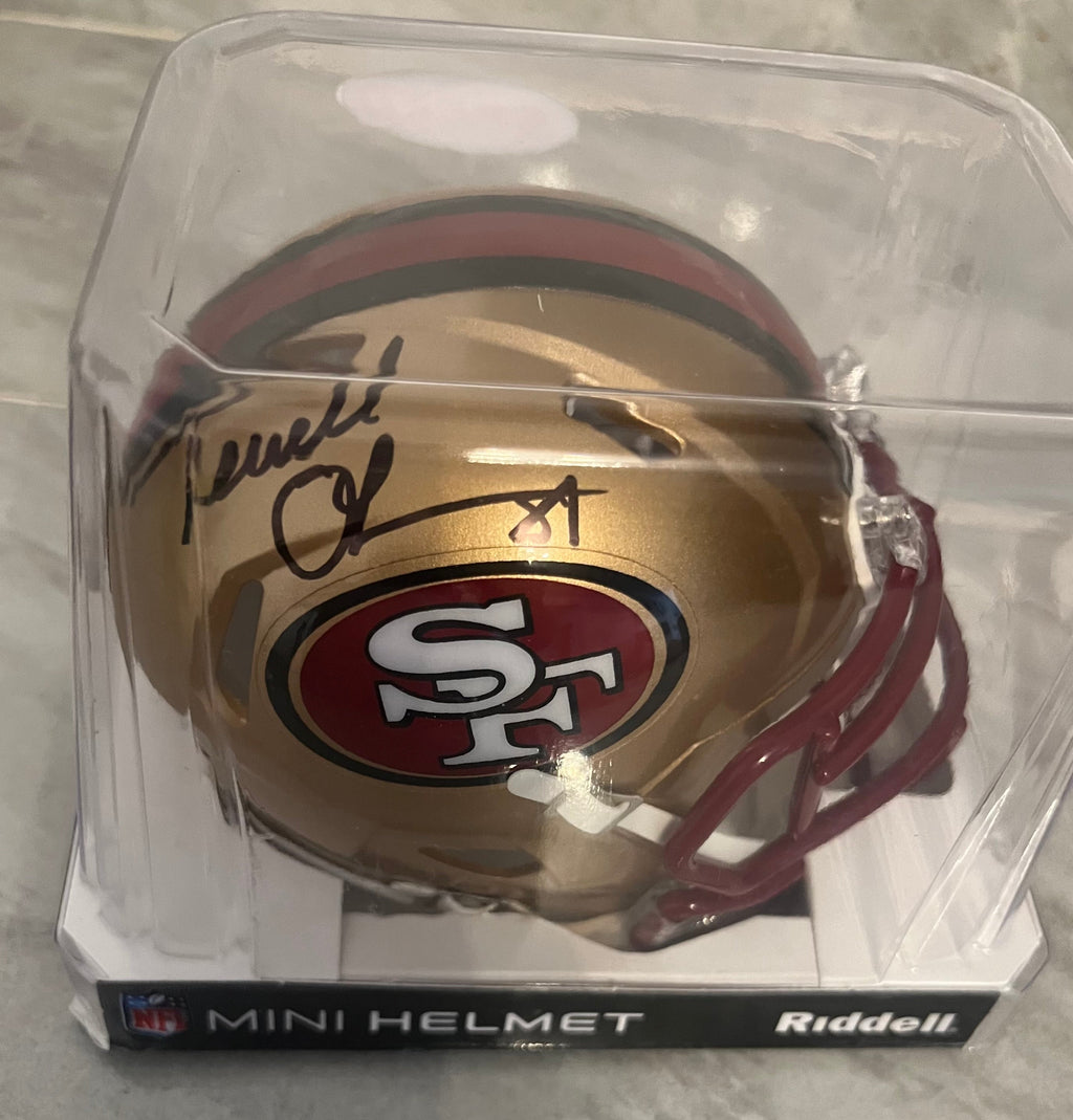 Terrell Owens Autographed San Francisco 49ers Mini Helmet product image 3