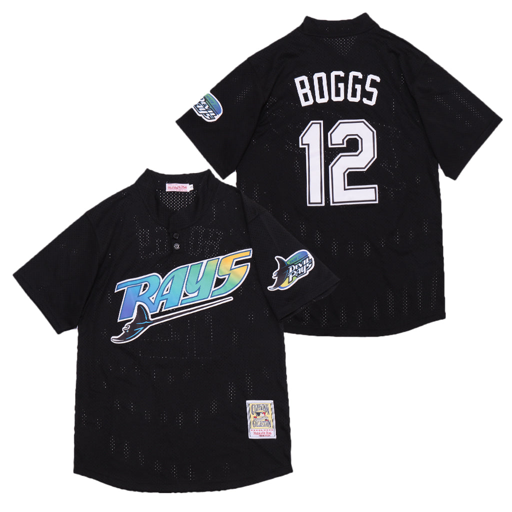 Wade Boggs Tampa Bay Rays Official MLB Jersey Mitchell & product image 1
