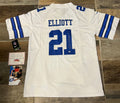 Ezekiel Elliott autographed Dallas Cowboys Nike NFL jersey product image 1