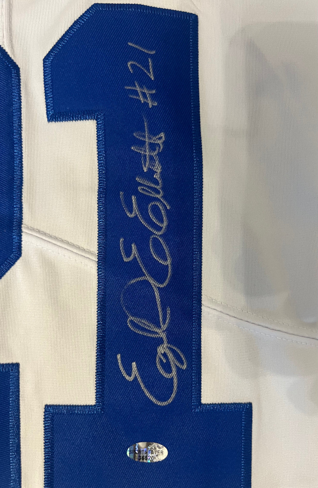 Ezekiel Elliott autographed Dallas Cowboys Nike NFL jersey product image 2
